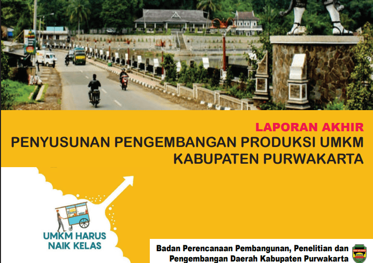 Kajian Penyusunan Pengembangan Produksi UMKM Kabupaten Purwakarta Tahun 2021